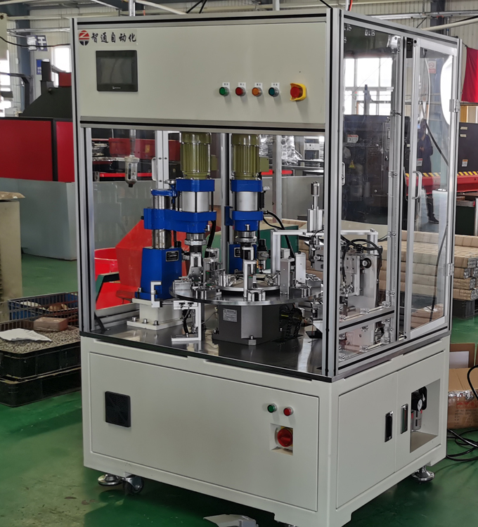 半自動カシメ設備